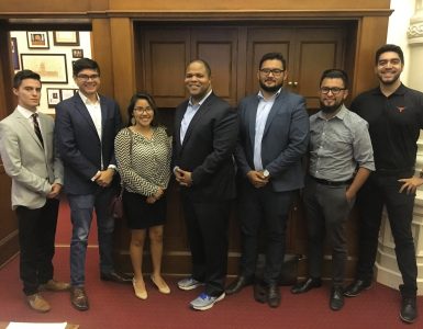 Chinquapin alum earns internship with Texas State Rep. Eric Johnson